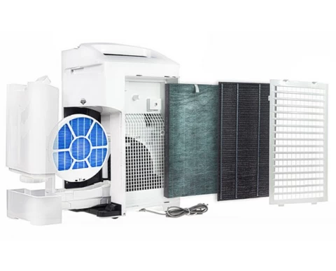 Sharp KC-A50EUW Luftreiniger - Rezension, Meinungen bei LoveAir.de