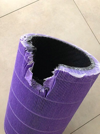 Rozcięty filtr Xiaomi Purple 360°