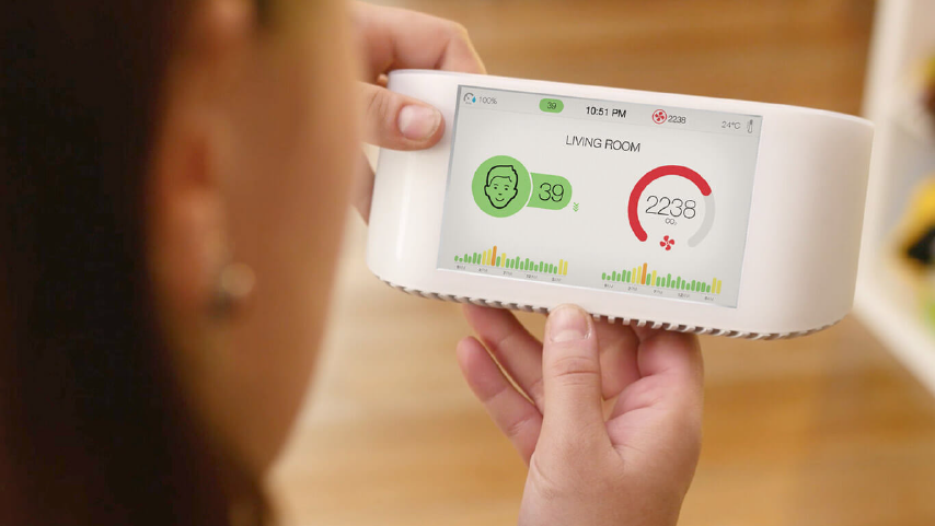 Luftqualitätsmessgerät Air Visual Pro IQAir