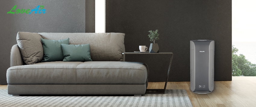 Philips Luftreiniger im Raum