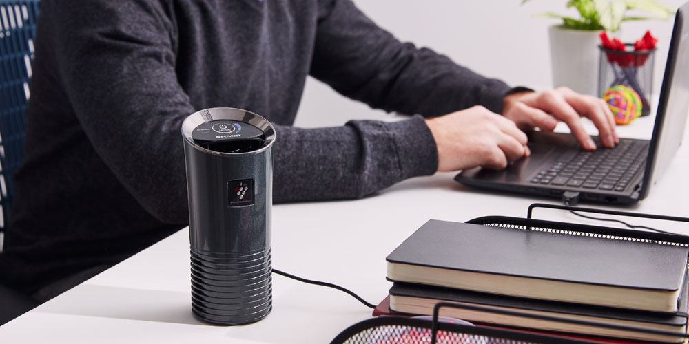 Sharp Luftreiniger für den Schreibtisch