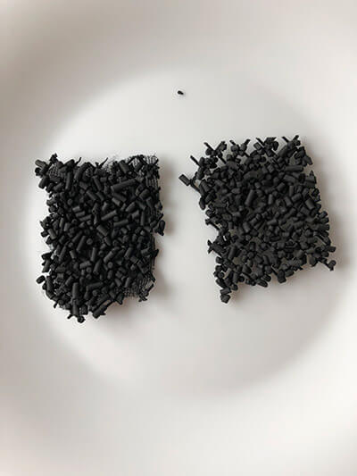 Węgiel z filtra Xiaomi Blue 360°