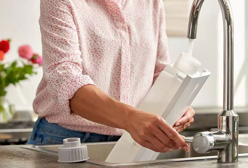 Reinigung des Wassertanks