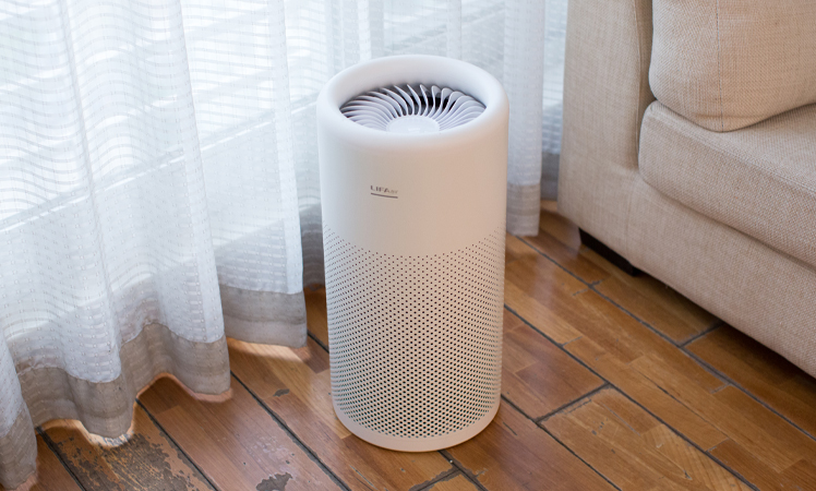 LIFAair Luftreiniger in Wohnumgebung