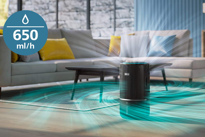 Philips AC3421/13 PureProtect Water als Luftreiniger mit Befeuchtung für Allergiker