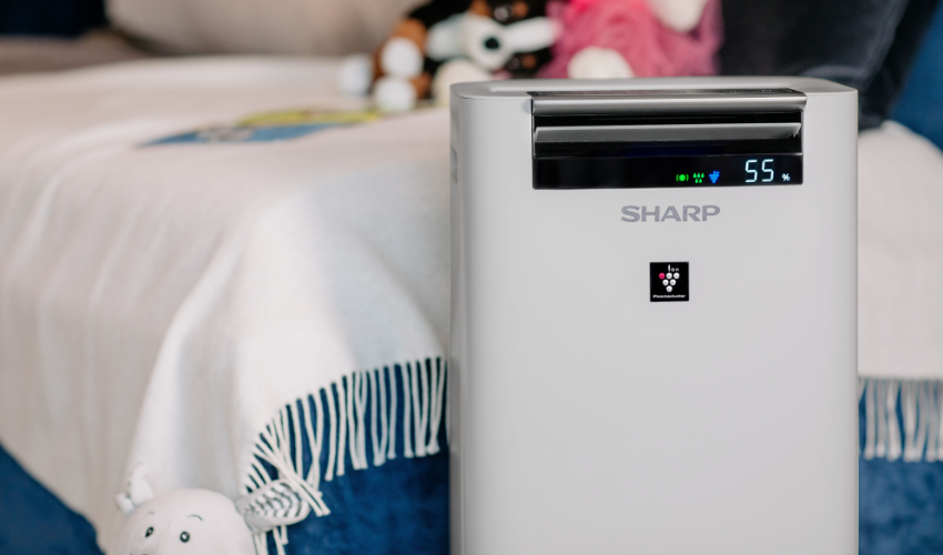 Sharp UA-HG50E-L – leiser Luftreiniger für das Kinderzimmer