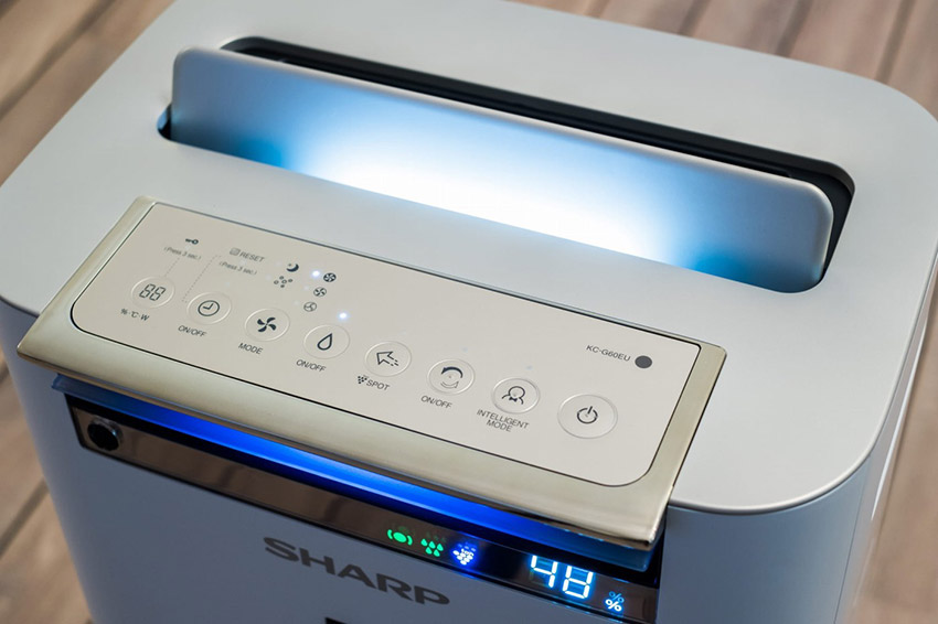 Sharp KC-G60EW Steuerungspanel