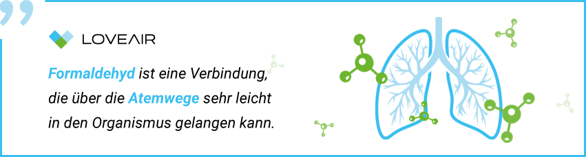 Schädlichkeit von Formaldehyd für den menschlichen Körper