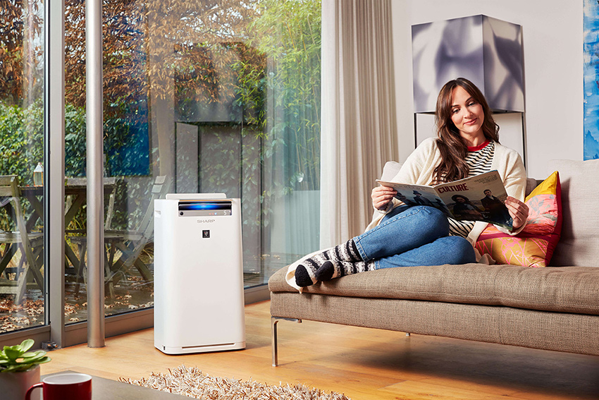 Sharp KC-G50EUW Raumgestaltung