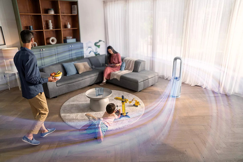 Philips AMF765/10 Air Performer Luftreiniger in Wohnraumgestaltung