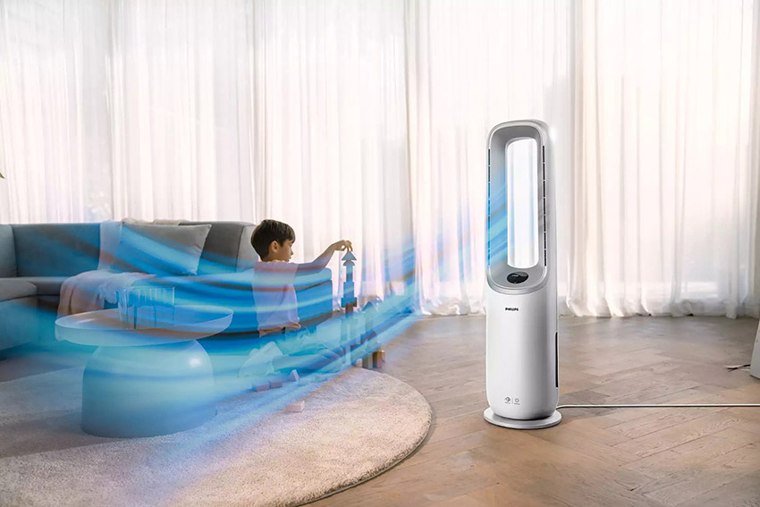 Philips Luftreiniger mit Ventilatorfunktion