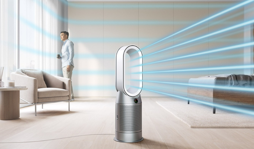 Betriebsmodi diffus und fokussiert beim Dyson Purifier Hot+Cool HP07