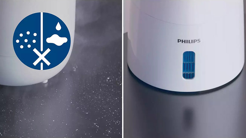 Herkömmlicher Ultraschall-Luftbefeuchter vs. Philips Verdunstungsbefeuchter