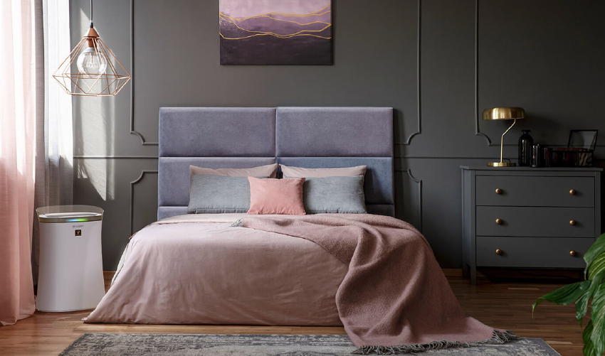 Sharp Luftreiniger in moderner Einrichtung