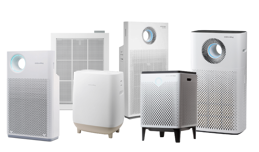 Vergleich des Designs der Coway Luftreiniger