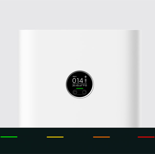 Xiaomi Air Purifier 4 Pro OLED-Display