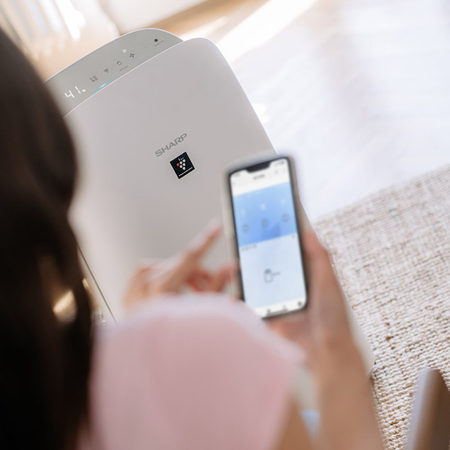 Sharp UA-KCP100E-W Steuerung über das Telefon