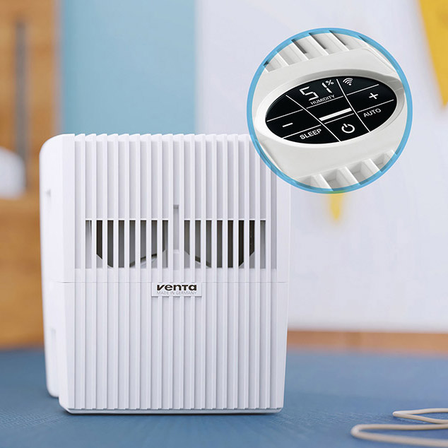VENTA AH510 Original Connect White Bedienfeld