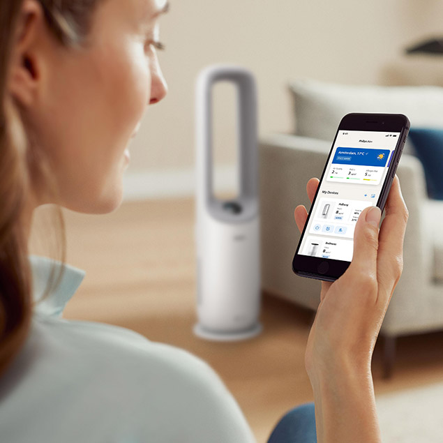 Philips AMF765/10 Air Performer - Steuerung über die App