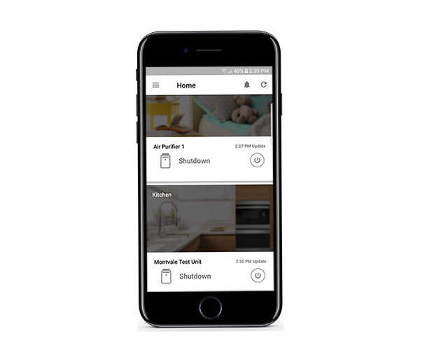 Screenshot der Sharp-App