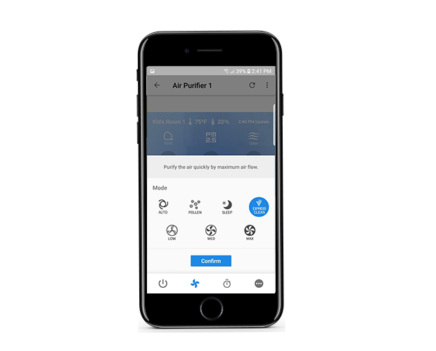 Screenshot der Sharp-App