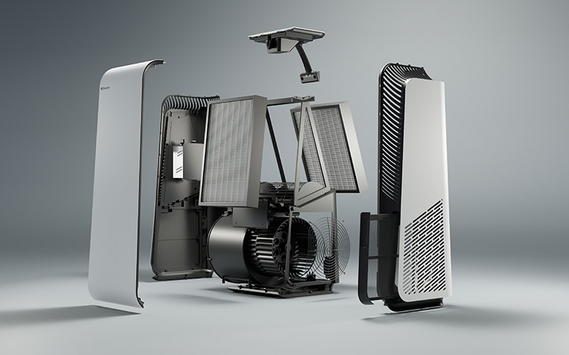Blueair HealthProtect 7740i Filterung