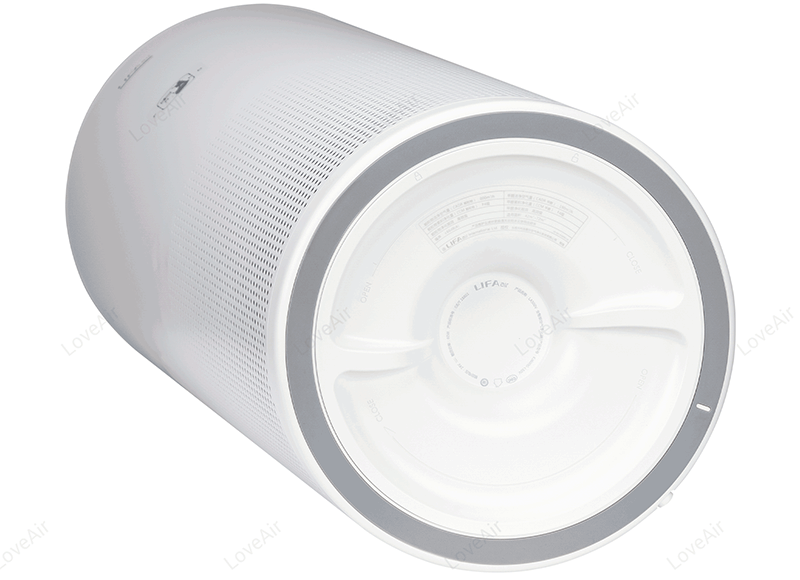LIFAair LA500V mit Filtern und Station