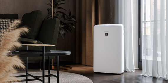 Sharp UA-KIN40EW in der Raumgestaltung