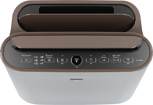 Sharp UA-HD40E-T Ansicht von oben
