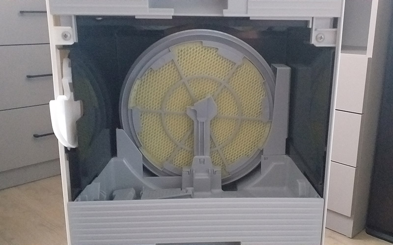 Daikin MCK70ZW - Befeuchtungsfilter im Gerät