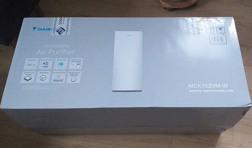 Daikin MCK70ZW - Verpackung