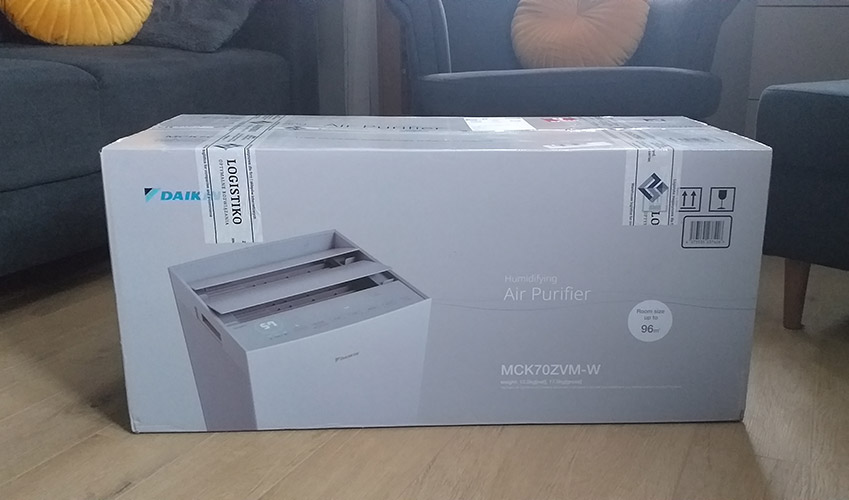 Daikin MCK70ZW - Verpackung