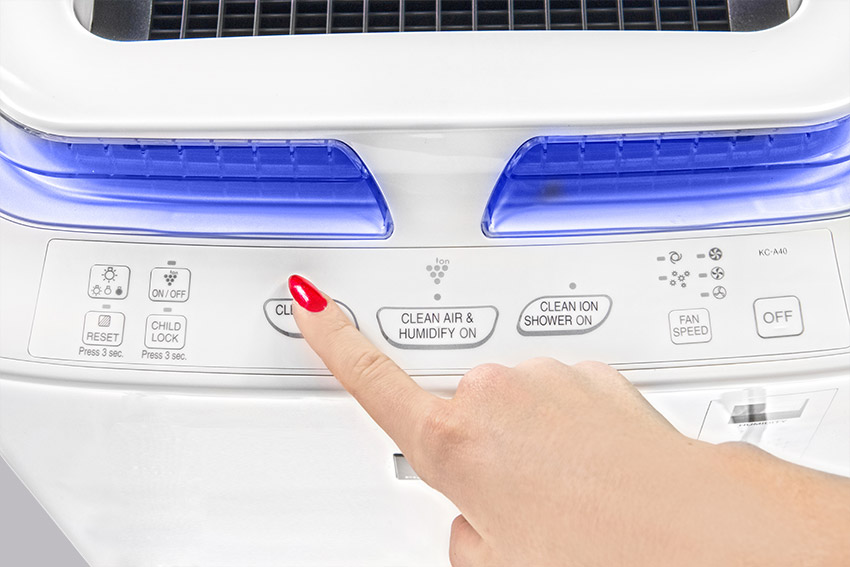 Sharp KC-A40EUW – Steuerungspanel