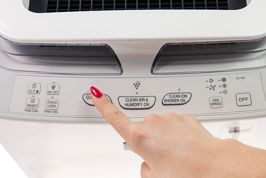 Sharp KC-A50EUW Bedienfeld