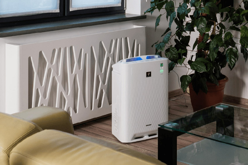 Sharp KC-A50EUW in einer Einrichtung