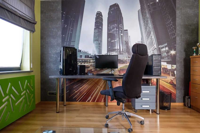 Sharp KC-D40EUB in einer Raumumgebung