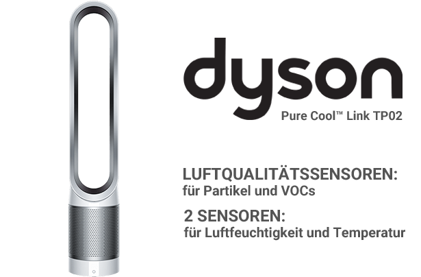 Dyson Pure Cool TP02 Link Sensoren