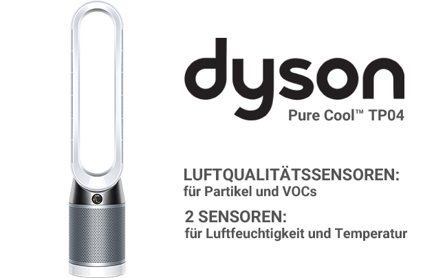 Dyson Pure Cool TP04 Sensoren