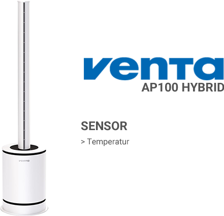 Sensoren im Venta AP100 Hybrid