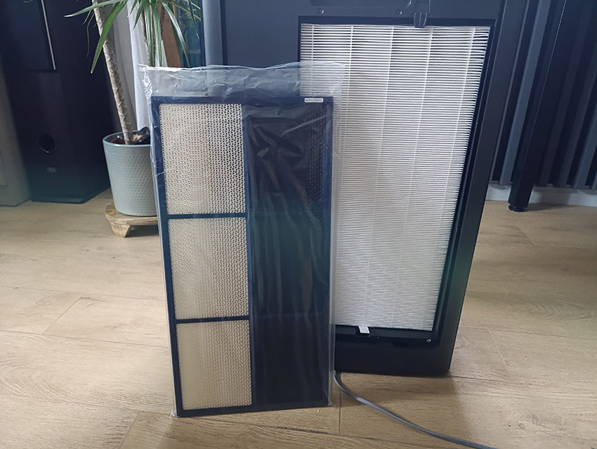 Sharp KI-TX100EU-H – herausgenommener Aktivkohlefilter