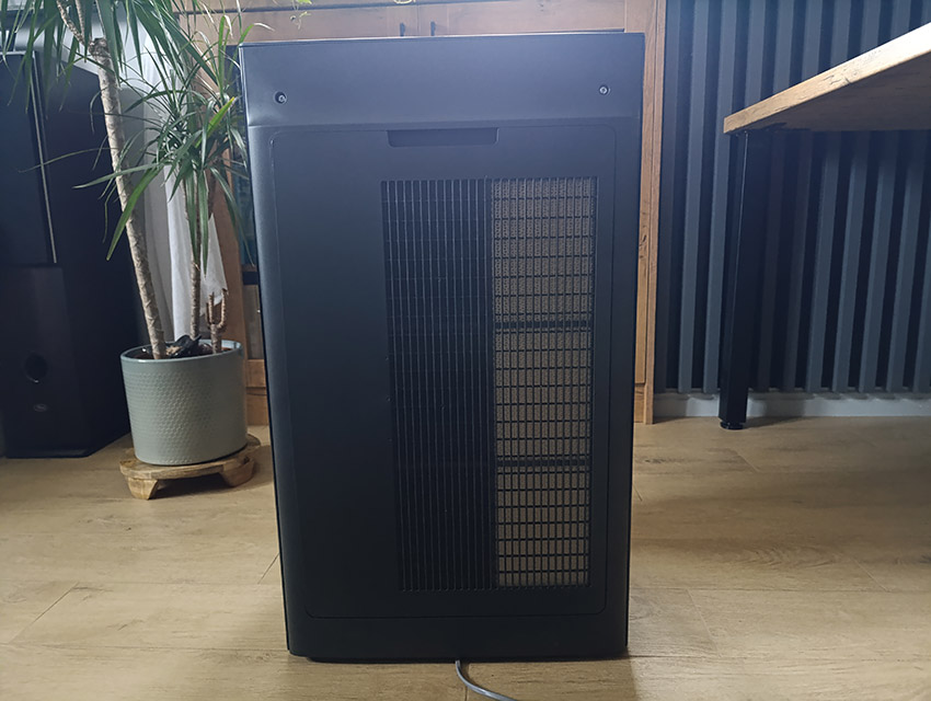 Sharp KI-TX100EU-H – Rückansicht, Filterabdeckung