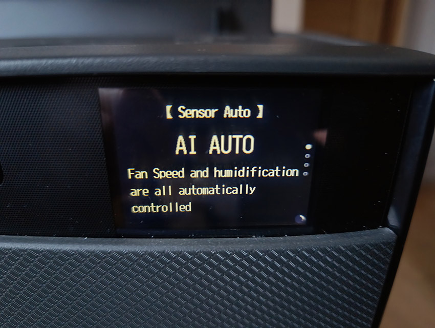 Sharp KI-TX100EU-H – Auswahl des AI-Modus