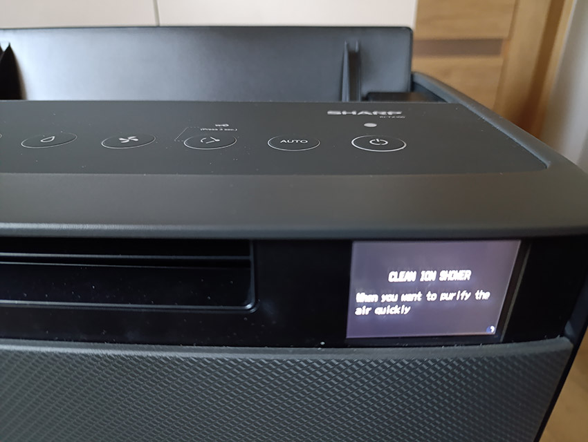 Sharp KI-TX100EU-H – starke Ionenemission