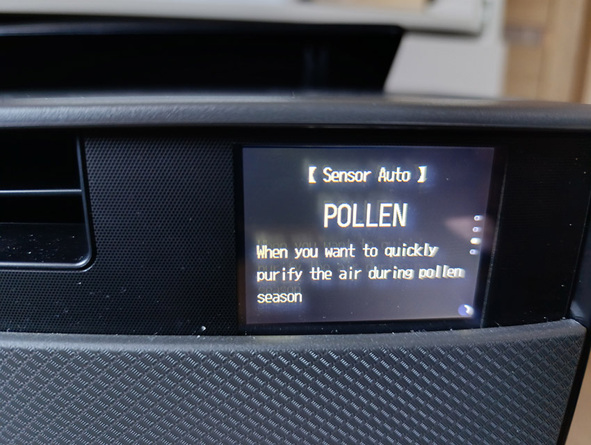 Sharp KI-TX100EU-H – Modus für Allergiker