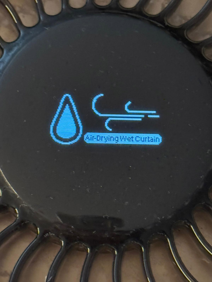 Trocknungsmodus des Filters im LIFAair LAH302