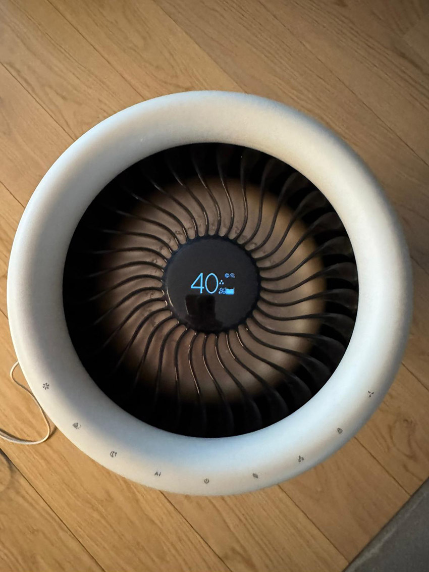 Display im LIFAair LAH302