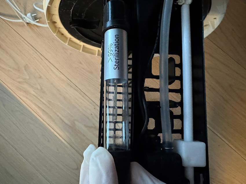 Innere Komponenten des LIFAair LAH302