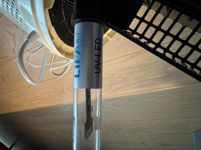 Innere Komponenten des LIFAair LAH302