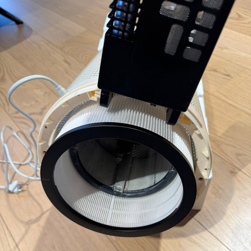 HEPA-Filter im Inneren des LIFAair LAH302