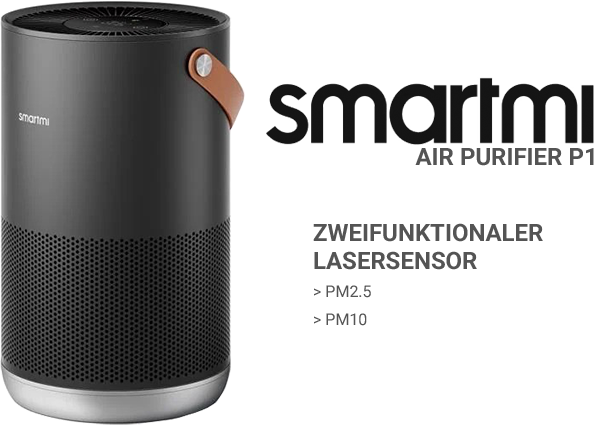 Test SmartMi Air Purifier P1 schwarz